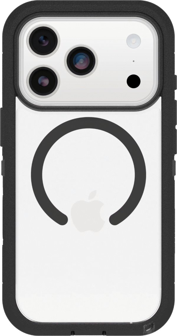 Otterbox Defender Pro XT iPhone 17 Pro Back Cover met MagSafe Magneet Transparant Zwart
