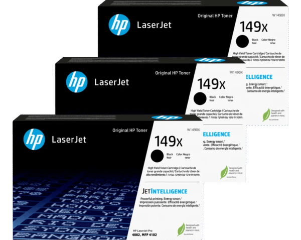 HP 149X LaserJet Toner Zwart (3 stuks)