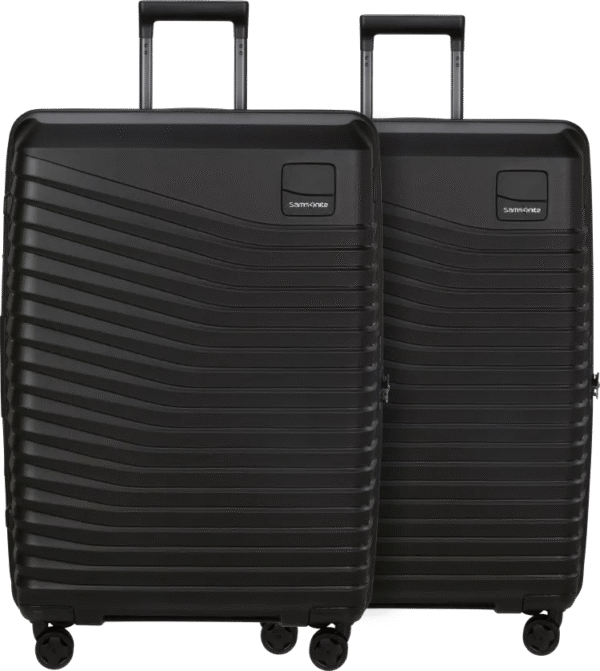 Samsonite Intuo Expandable Spinner 75cm Duo Pack Black