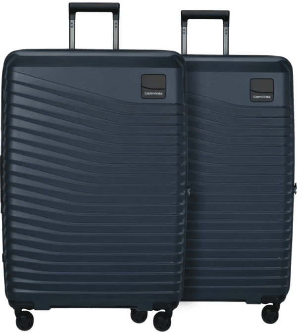 Samsonite Intuo Expandable Spinner 81cm Duo Pack Blue Nights