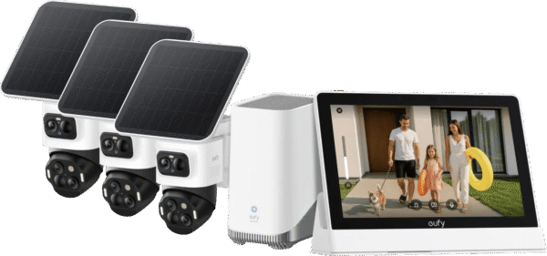 Eufycam S4 3-pack + HomeBase 3 + Smart Display E10