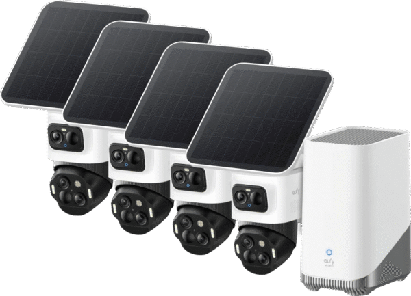 Eufycam S4 4-pack + Homebase 3
