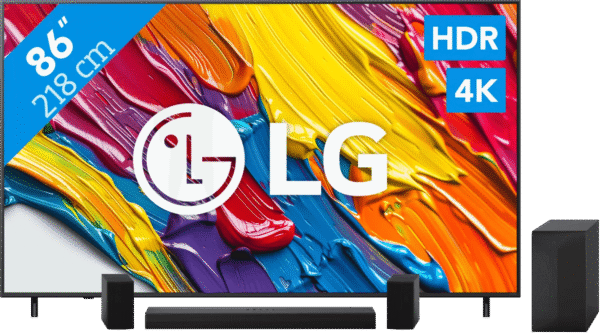 LG 86" QNED82 4K (2025) + LG DS60TR