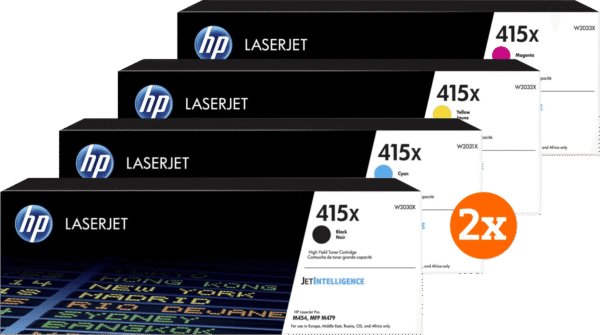 HP 415X Toner Combo Pack (2 stuks)