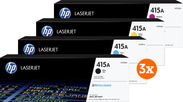 HP 415A Toner Combo Pack (3 stuks)