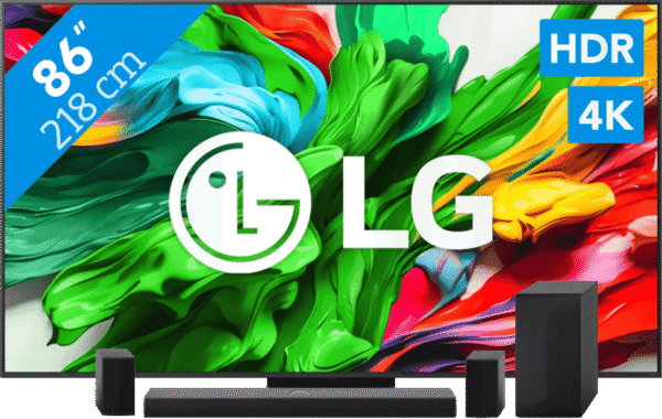 LG 86" QNED86 EVO 4K (2025) + LG DS70TR