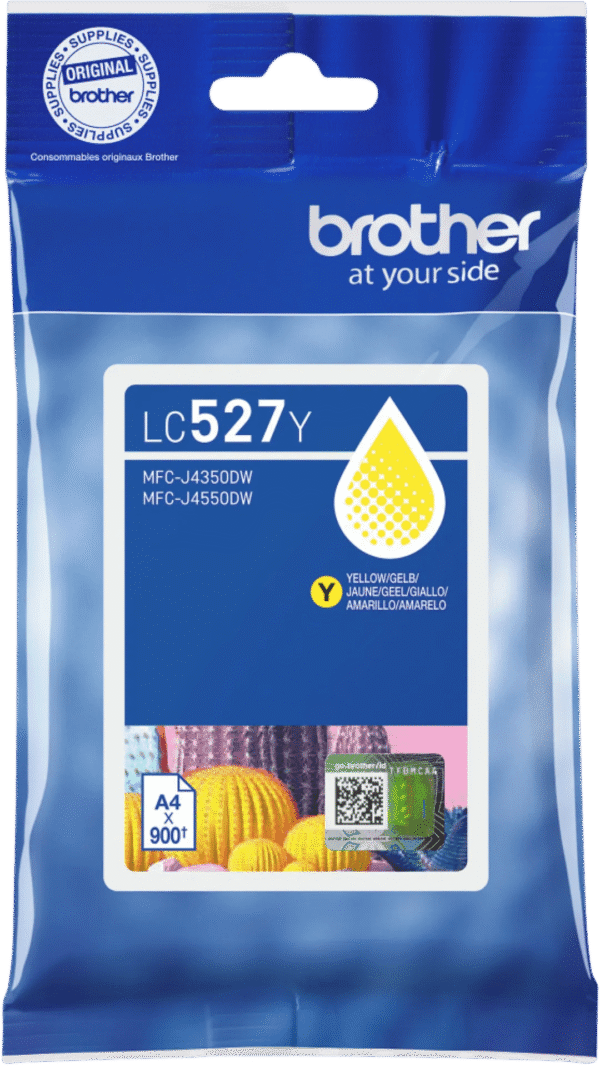 Brother LC-527 Cartridge Geel