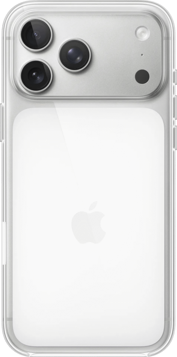 Apple iPhone 17 Pro Max Back Cover met MagSafe Transparant