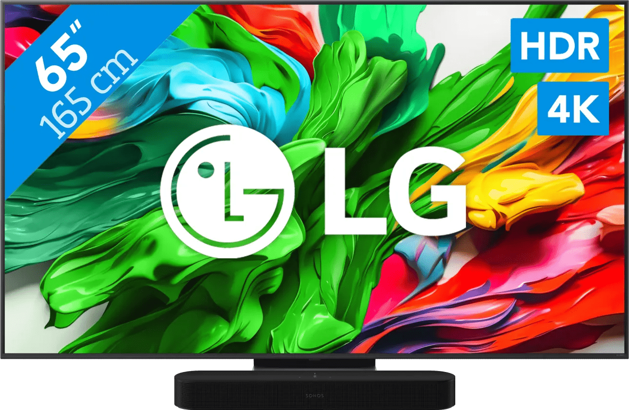 Lg 65" qned86 evo 4k (2025) + sonos beam gen2 zwart 1 Lg 65" qned86 evo 4k (2025) + sonos beam gen2 zwart