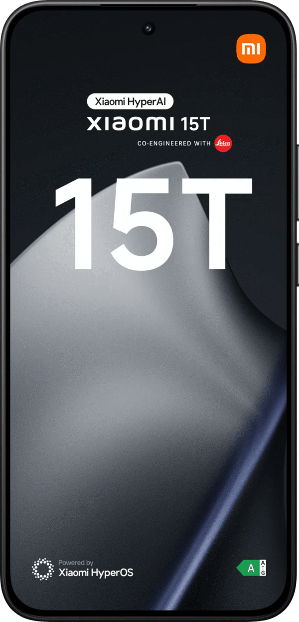 Xiaomi 15T 256 Zwart 5G + Redmi Pad 2 11 inch 256 GB Wifi Grijs