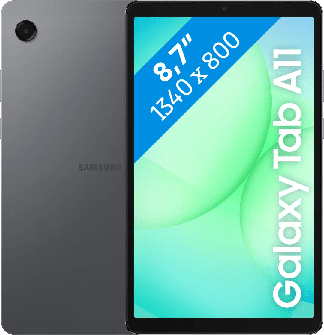Samsung galaxy tab a11 8,7 inch 128gb wifi + 4g grijs 1 Samsung galaxy tab a11 8