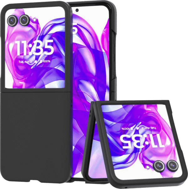 Just in Case Motorola Razr 60 Ultra Hard Case Zwart