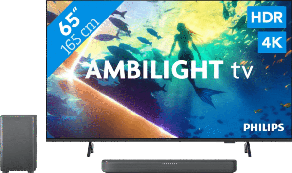 Philips Ambilight 65" PUS8000 4K (2025) + Philips TAB5309