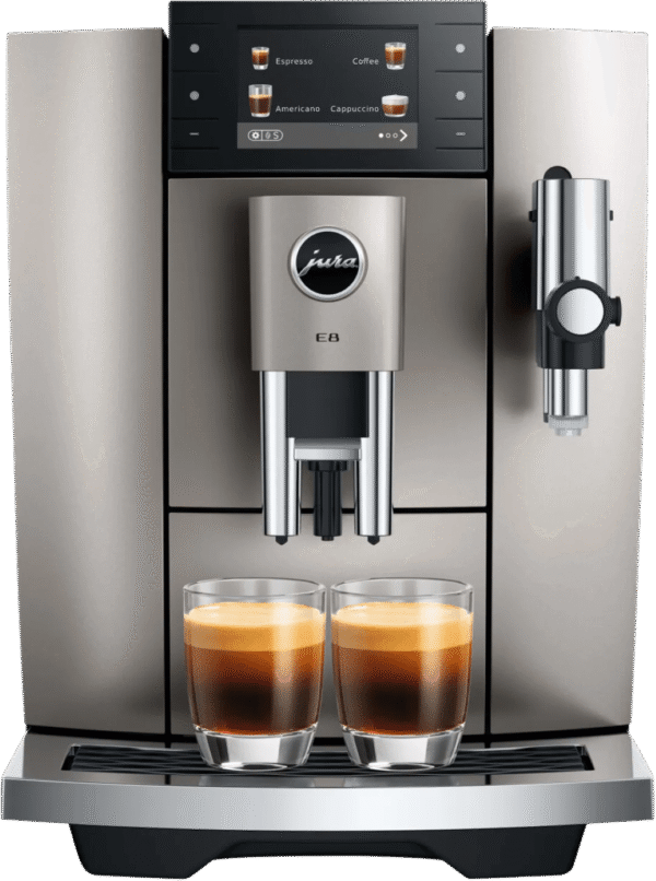 JURA E8 Midnight Silver (ED)