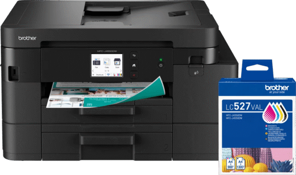 Brother MFC-J4550DW + 1 set extra cartridges