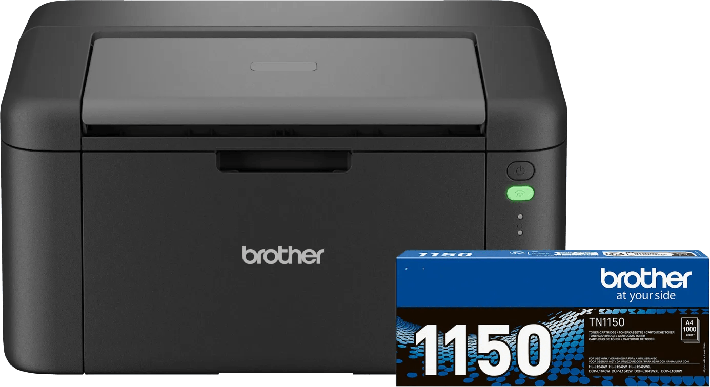 Brother hl-l1240w + 1 extra zwarte toner 1 Brother hl-l1240w + 1 extra zwarte toner