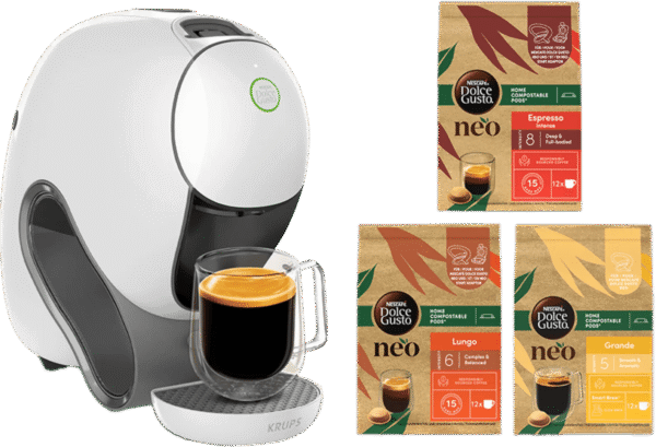 Krups NESCAFÉ Dolce Gusto NEO Caffè YY5729FD + 3 dozen koffie