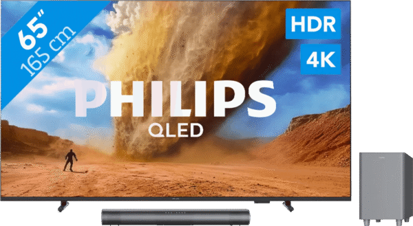 Philips 65" PUS7800 QLED 4K (2025) + Philips TAB6100