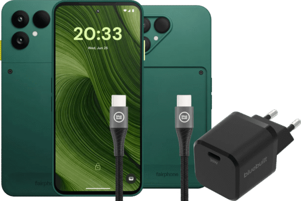 Fairphone 6 256GB Groen 5G + Compleet Accessoirepakket