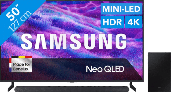 Samsung 50" Neo QLED QN82F 4K (2025) + Samsung HW-S700D