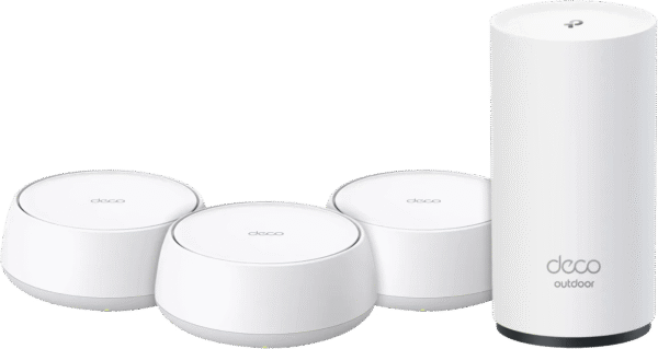 TP-Link Deco BE25 3-Pack + Deco BE25 Outdoor