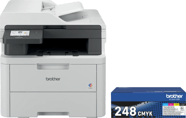 Brother DCP-L3560CDW + 1 extra set toners
