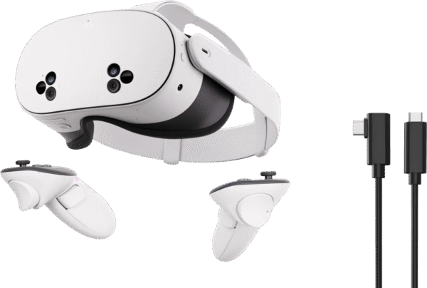 Meta Quest 3S 128GB + BlueBuilt PC Link Cable