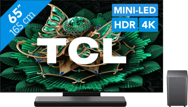 TCL 65" QD Mini-led C71K 4K (2025) + TCL S55H 2.1 Soundbar