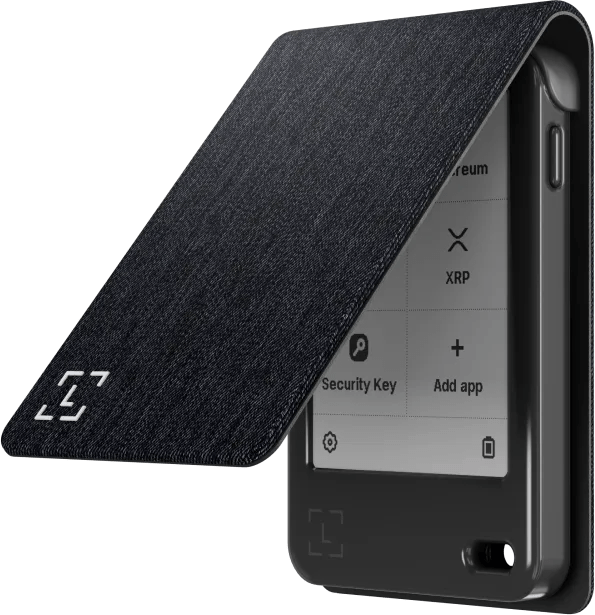 Ledger Nano Gen 5 Magnet Folio - Business Charcoal