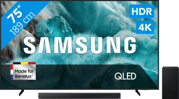 Samsung 75" QLED Q7F4 4K (2025) + Samsung HW-B66CF (2025)