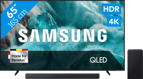 Samsung 65" QLED Q7F4 4K (2025) + Samsung HW-B450F (2025)