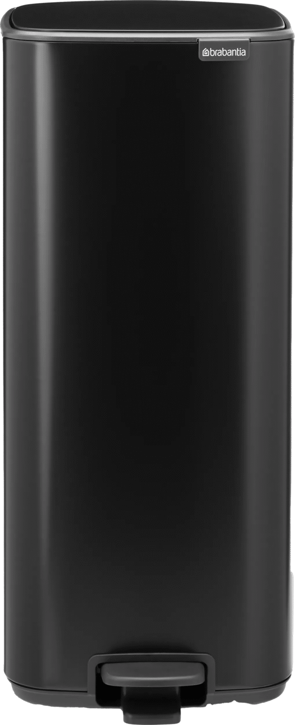 Brabantia Bo Pedal Bin 30 Liter Matt Black