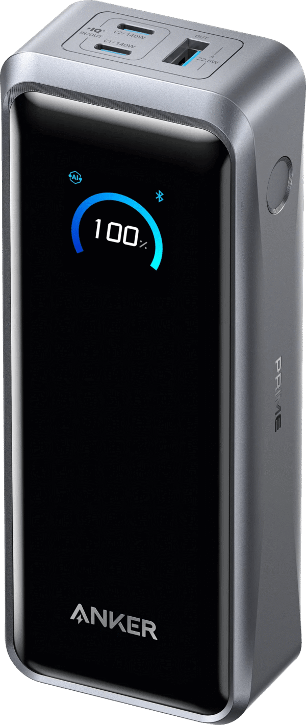 Anker Prime Powerbank 26.750 mAh met Snelladen Zwart