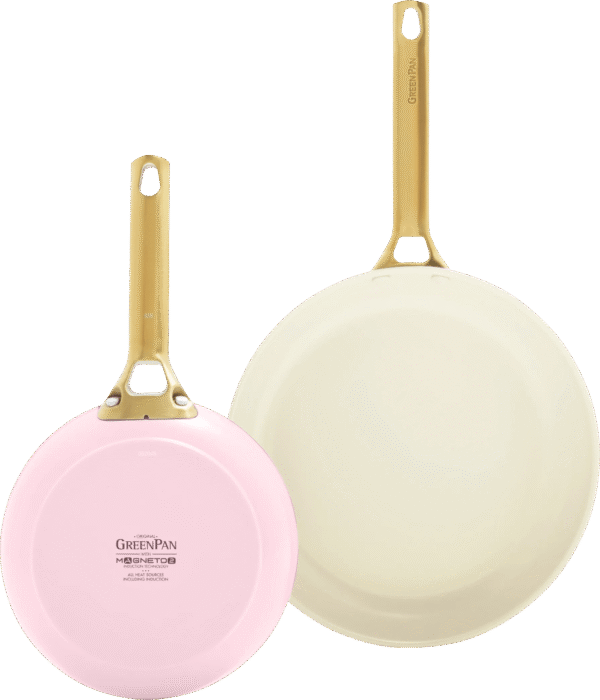 GreenPan Padova Reserve 20 + 26 cm koekenpannenset Blush Pink