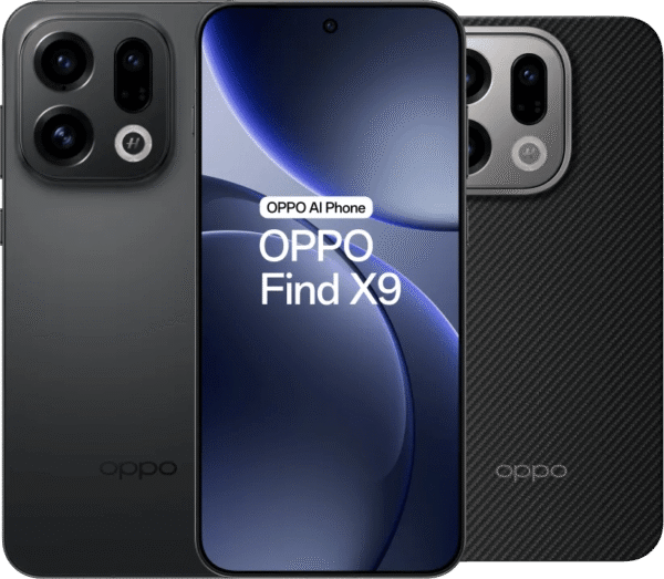 OPPO Find X9 512GB Zwart 5G + OPPO Find X9 Back Cover Met Magneet Zwart