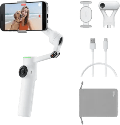 Insta360 Flow 2 Pro AI Tracker Bundel Summit White