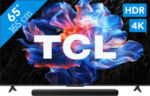 TCL 65" Led P61K 4K (2025) + TCL S45H 2.0 Soundbar