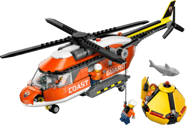 LEGO City Kustwacht Helikopter 60503