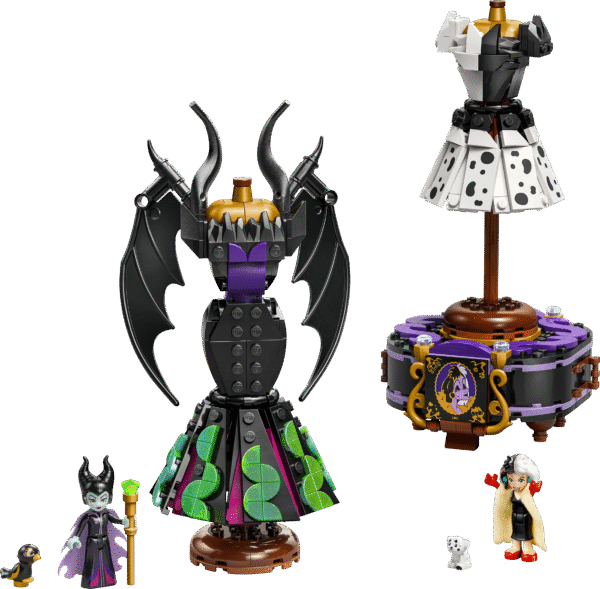 LEGO Disney de Jurken van Malificent en Cruella de Vil 43262