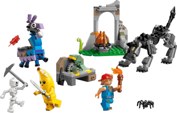 LEGO Fortnite Peely en Sparkplugs kamp 77075