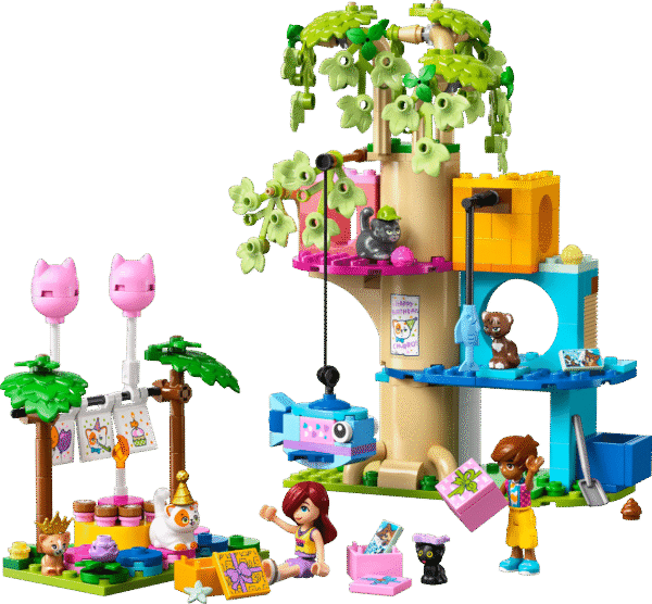 LEGO Friends Kattenverjaardagsfeestje en Boomhut 42666