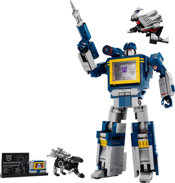LEGO Icons Transformers: Soundwave 10358