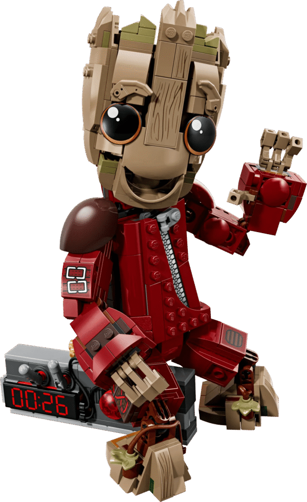 LEGO Marvel Groot in Ravager jumpsuit 76341