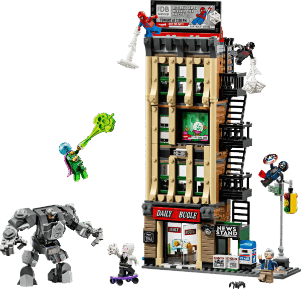 LEGO Marvel Spider-Man vs. Mysterio: de Daily Bugle 76342
