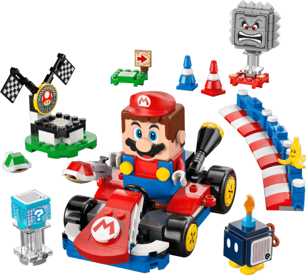 LEGO Super Mario Mario Kart interactieve Mario en standaardkart 72043