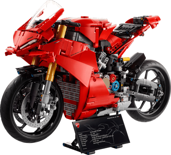 LEGO Technic Ducati Panigale V4 S motor 42202