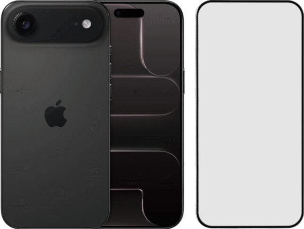 Apple iPhone Air 256GB Zwart + BlueBuilt Screenprotector Glas