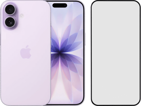 Apple iPhone 17 512GB Paars + BlueBuilt Protective Back Cover Transparant