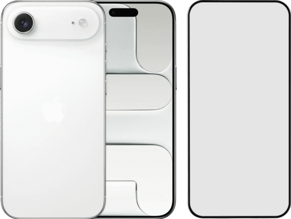 Apple iPhone Air 512GB Wit + BlueBuilt Screenprotector Glas