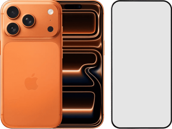 Apple iPhone 17 Pro 256GB Oranje + BlueBuilt Screenprotector Glas